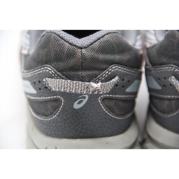 Asics Gel-Venture 6 Trail Running Shoes Womens Size 11 Carbon Gray Seashell Pink - Picture 7 of 10